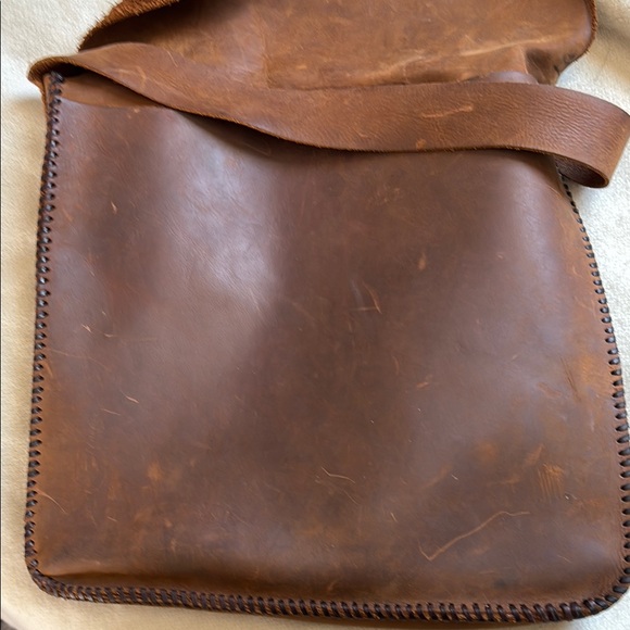 Brown Leather Shoulder bag - Picture 4 of 4